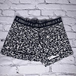 Under Armour HeatGear 3" Compression Shorts Black Multi Size Small